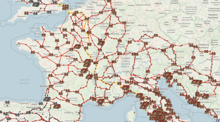 Viae Omnes Viae: Itinerarium Romanum / Planificateur d’itinéraire | LeCCRP